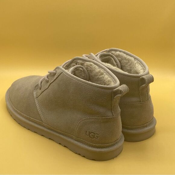 UGG Tan Boots with Soft Suede Material and Comfortable Ankle Collar - Picture 3 of 4